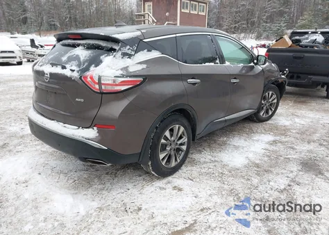 2016 Nissan Murano S from USA, damaged, VIN 5N1AZ2MH1GN151802